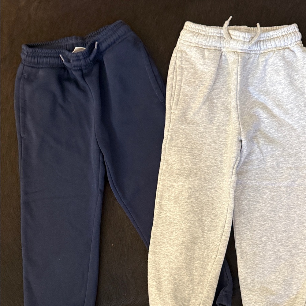 GAP Kids Navy and Light Gray Joggers